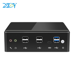 XCY 7ª geração core i5-7267U <span class=keywords><strong>2</strong></span> nic 2xDDR4 Slot de memória ventilador de refrigeração mini pc DDR4 Computador para Media Center Business - Product Image 1