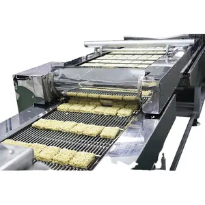 Fornecedor de equipamento da máquina de macarrão do vapor instantâneo da máquina secadora frita comercial