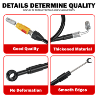 Kit d'extension de câble de guidon de moto, faisceau de câbles d'embrayage et de frein pour Harley Low Rider S, Low Rider ST, Fat Bob 2025-2026