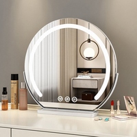 Miroir intelligent moderne à DEL Miroir mural en verre miniature pour salle de bain Prix d'usine Personnalisation directe Fabricant