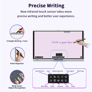 หน้าจอแสดงผลอัจฉริยะ Hiseeview สำหรับการสอนในห้องเรียน กระดานไวท์บอร์ดแบบอินเทอร์แอคทีฟ - Product Image 3