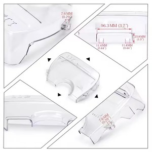 POYRACING 1JZ Timing Gear Cover Transparent Lightweight Engine <b>Pulley</b> Cover for Retrofit Upgrade - Product Image 4