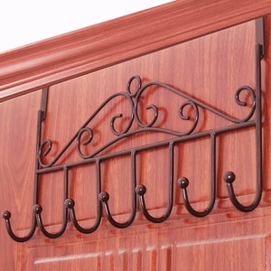 Crochets de <span class=keywords><strong>porte</strong></span> bon marché, <span class=keywords><strong>porte</strong></span>-serviettes pour salle de bain, vente chaude cuisine au-dessus de la <span class=keywords><strong>porte</strong></span> cintre 7 crochets - Product Image 3