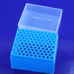 Contenedor Wantong para puntas de pipeta de 1000ul con 100 orificios para uso en laboratorio - Product Image 3