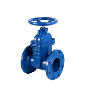 Válvula de Compuerta de Hierro Dúctil DIN PN16 de 2 Pulgadas con Volante Manual, Sin Vástago, Sello Suave para Agua DIN3352, Hierro Dúctil PN16 DN50-600mm 2in - Product Image 1