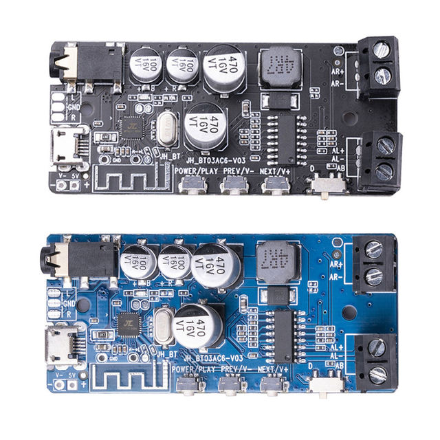 2*50W BT 5.0 Power Amplifier Class D Audio HiFi Stereo Wireless Music Player Mini USB Sound Card App Digital AMP