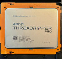 Pour processeur AMD Ryzen Threadripper Pro 3955wx Swrx8 CPU 3.9Ghz 16 cœurs