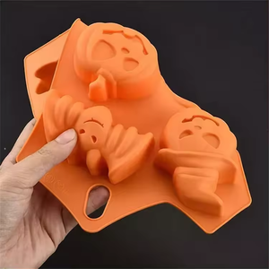 <strong>Halloween</strong> Pumpkin Bat Shape Silicone Cake Mold Mould for Holiday Decoration Resin <strong>Halloween</strong> Molds <strong>Chocolate</strong> - Product Image 5