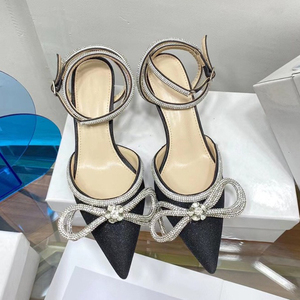 Zapatos de Tacón de Lujo con Lentejuelas Brillantes y Pedrería para Mujer, Modelo 2025 - Product Image 3