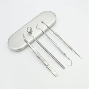 Tandheelkundige Ontdekkingsreiziger Instrument Tool Tandarts Endodontische Tool Roestvrijstalen Tandheelkundige Parodontale Sonde Met Scaler - Product Image 1