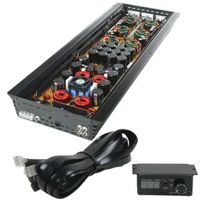 TP-5500.1D Teampie רכב amp קוריאה מגבר לרכב 5000W גבוהה כוח תחרות רכב amp מונו