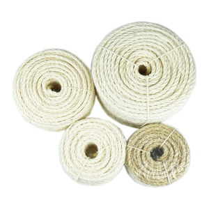 Tali Putih Sisal Alami untuk Pohon Kucing Scratcher Scratching <span class=keywords><strong>Post</strong></span> - Product Image 4