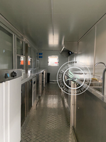 Remorque alimentaire entièrement équipée de 16 pieds, remorque à pizzas et hot-dogs, camion alimentaire mobile