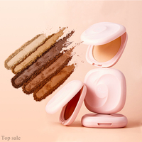 Nouveaux arrivages de poudre pressée mate pour maquillage du visage Poudre fixante végétalienne translucide pour peau foncée
