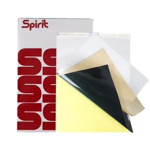 Fabrik Großhandel Blatt/Karton A4 Größe Spirit Einweg-Transfer-Schablonen papier für Tattoo-Thermo kopierer