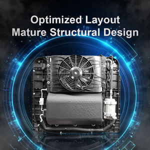 شاحنة قافلة هوائية كهربائية 12 فولت 24 فولت ومبرد ركن للسيارات مع مبرد R134a - Product Image 3