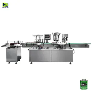 Customized 2 Nozzles PVC Glue Filling Machine with Cleaning Hoppers