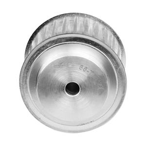 AT5-27 serie 12 ~ 72 pulegge della cinghia di distribuzione dei denti in materiale di alluminio pulegge a foro normale per cinghie 16mm di larghezza apertura 17.85 ~ 113.15mm - Product Image 1