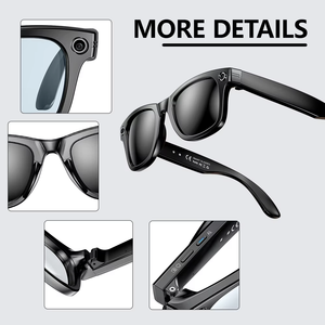 Occhiali da Sole Intelligenti AI con Wi-Fi, Bluetooth, Display, Fotocamera, Riproduzione Musicale, <span class=keywords><strong>Chat</strong></span> Vocale, Traduzione in Tempo Reale, Protezione UV400, Impermeabili IPX-6 - Product Image 4