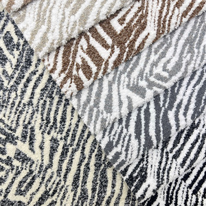 Fabricant expérimenté de tissu de canapé <span class=keywords><strong>motif</strong></span> zèbre tissu de créateur matériel tissu de meubles en chenille - Product Image 3