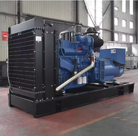 Groupe électrogène diesel silencieux à prix d'usine, 500-800 kW, haute puissance, refroidissement par eau, panneau de commande numérique, entretien minimisé
