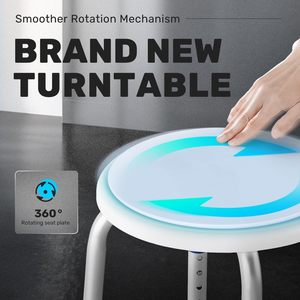 Silla de ducha médica de aluminio de alta resistencia para pacientes ancianos discapacitados asiento giratorio de transferencia de seguridad equipo de uso de baño - Product Image 3