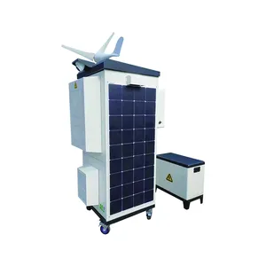 10kWh高压家用电池机柜一体机混合逆变器太阳能电池存储系统