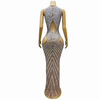 Novance Y4150 Automne Vêtements pour femmes 2024 Robes longues de soirée tendance Sexy Robes de soirée personnalisées pour femmes avec strass pour anniversaire