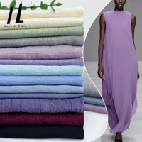 Vêtements d'été du fabricant pour femmes Tissu Moyen-Orient Ice Silk Wrinkle Source Robe abaya sans plis pour l'Aïd Lyocell