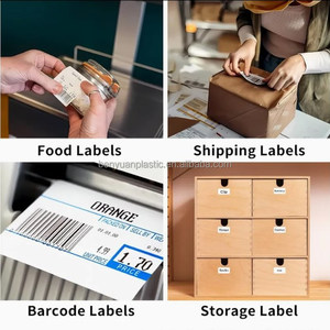 Etiquetas de código de barras <span class=keywords><strong>SHEIN</strong></span> 40x20 al por mayor, impermeables, etiquetas de báscula de supermercado 40x30, rollo de etiquetas térmicas personalizadas del fabricante - Product Image 6