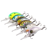Appâts artificiels faits à la main en plastique ABS Nouveau design Longue lèvre Appâts de plongée profonde Leurre de pêche à l'achigan Pesca Crankbait Leurre de pêche