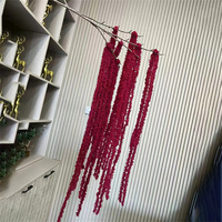 Fleur de plafond suspendue en soie artificielle de décoration de mariage colorée en gros en vrac