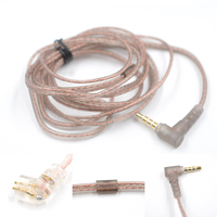 Câble d'écouteurs KZ détachable 3.5mm 2PIN Plug câble d'écouteur pour casque KZ EDX PRO EDX ZST ZSN PRO X CCA