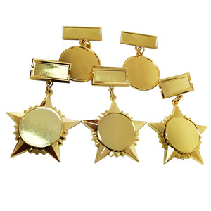 Medallas Personalizadas <span class=keywords><strong>de</strong></span> Vietnam, Insignias <span class=keywords><strong>de</strong></span> <span class=keywords><strong>Estrella</strong></span> <span class=keywords><strong>de</strong></span> Cinco Puntas y Medallas Metálicas en Blanco o con Logotipo Impreso - Product Image 5