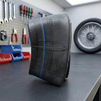 Chambre à air en caoutchouc butyle noir de qualité supérieure Dolfin B017 2.25-16/17 |   Moto légère et robuste |   Vente en gros OEM
