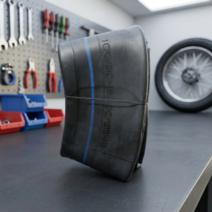 Dolfin Butyl Inner Tube B121 80/100-21 90/90-21 2.75/3.00-21 Automotive <b>Rubber</b> for Motorcycle and Adventure Use Punjab - Product Image 2