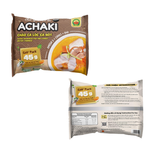 โจ๊กปลาหัวงูและแครอท อาหารสำเร็จรูป อร่อยและมีคุณค่าทางโภชนาการ อาหารสำเร็จรูปพร้อมรับประทาน อาหารเร่งด่วนสำหรับทุกเพศทุกวัย โจ๊กผลิตในเวียดนาม - Product Image 1