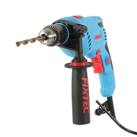 Perceuse à percussion électrique professionnelle FIXTEC 13 mm 600 W 220-240 V certifiée CE, en stock pour les distributeurs