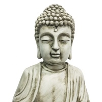 Statue de bouddha en résine, Figurine Antique, décoration de la maison, H:38cm