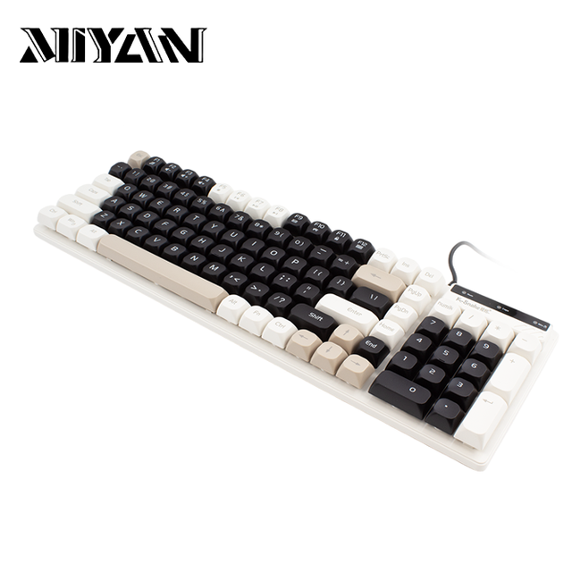 2025 New K1 USB Wired Keyboard Cheap Price 101-Key Keyboard Computer Keyboard for Desktop Custom Logo