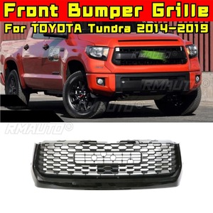 สำหรับ TOYOTA Tundra 2014-2019 อุปกรณ์ตกแต่งรถยนต์ กระจังหน้าทรงสปอร์ต ชุดแต่งตัวถังรถยนต์ กระจังหน้ากันชนหน้า อะไหล่ตกแต่งกระจังหน้าทรงสปอร์ต - Product Image 3