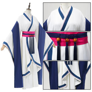 Medicine House Girl's Whisper Cosplay Drug Girl Cat Traje azul y blanco Anime Personaje Disfraz Cosplay - Product Image 3