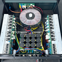 Profesyonel 3U Sınıf H Güç Amplifikatörü, 2*1100W, Mükemmel Ses Kalitesiyle, Konferans Salonları ve Düğün Sahneleri için Uygundur