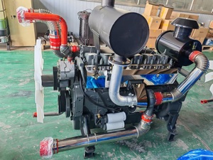 Moteur six cylindres 135 kW 144 kW avec radiateur pour pompe à eau dans les mines du Pérou et de la Colombie, moteur haute puissance - Product Image 5