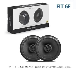 Altavoces para Auto FIT-6F de 6.5 Pulgadas, 2 Vías, 4 Ohmios, con Tweeter, 12V, 1 Año de Garantía, Negros, para Reequipamiento/Actualización - Product Image 3