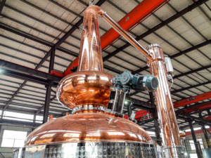 Pot en cuivre 5000L toujours nouveau <span class=keywords><strong>Jagermeister</strong></span> Machine équipement de distillerie pompe alcools Stenlles Machine de distillation fabrication de liqueur - Product Image 5