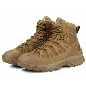 Botas Tácticas Duraderas Personalizadas TSB1 en Verde Caqui y Negro, Botas de Tobillo 4D Quest, Botas Tácticas de Tobillo - Product Image 5