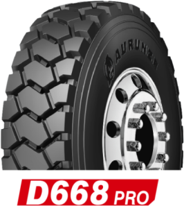 Pneus de camion neufs Aurunze 12r22.5, pneus radiaux sans chambre à air en acier chinois pour camions longue portée et poids lourds - Product Image 5