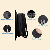YINGLUX Pantalla LCD de 21.5 Pulgadas y 1000nits de Alto Brillo, Cartel Digital para Mochilas, Reproducción Automática de Anuncios para Tiendas Minoristas, Centros Comerciales y Ascensores