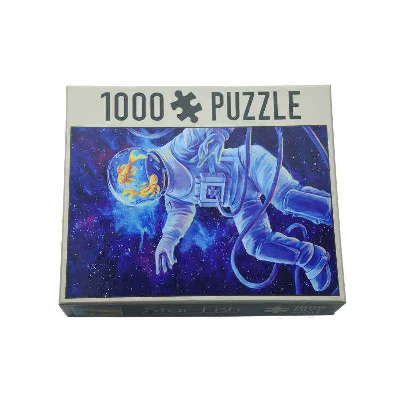 1000 Potongan Jigsaw Grosir Die Cut Saling Potongan Kustom Puzzle